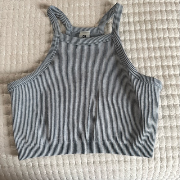 bohme Tops - Bohme Cropped Rib Tank